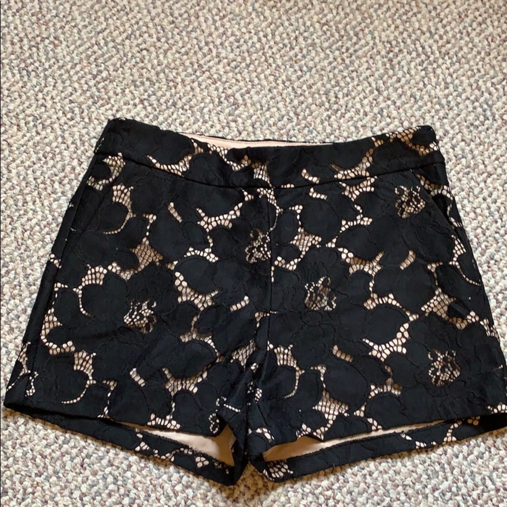 Express lace shorts size 0